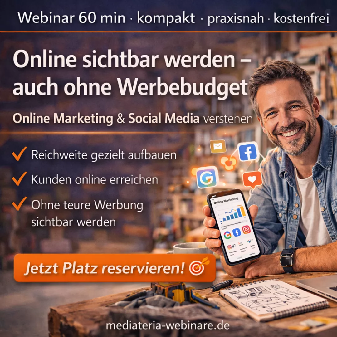Webinar Online- & Social Media-Marketing