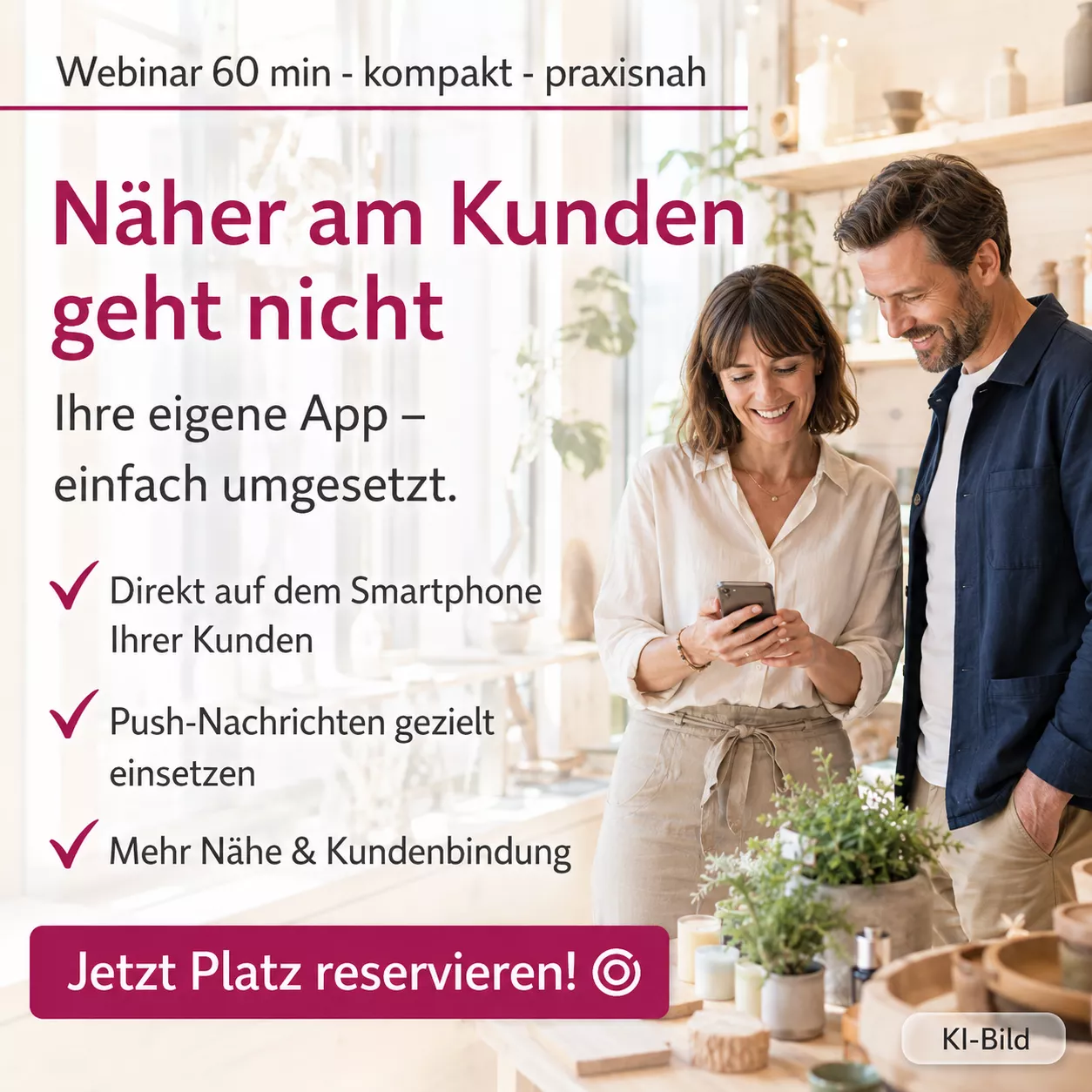 Webinar PWA/eigene App