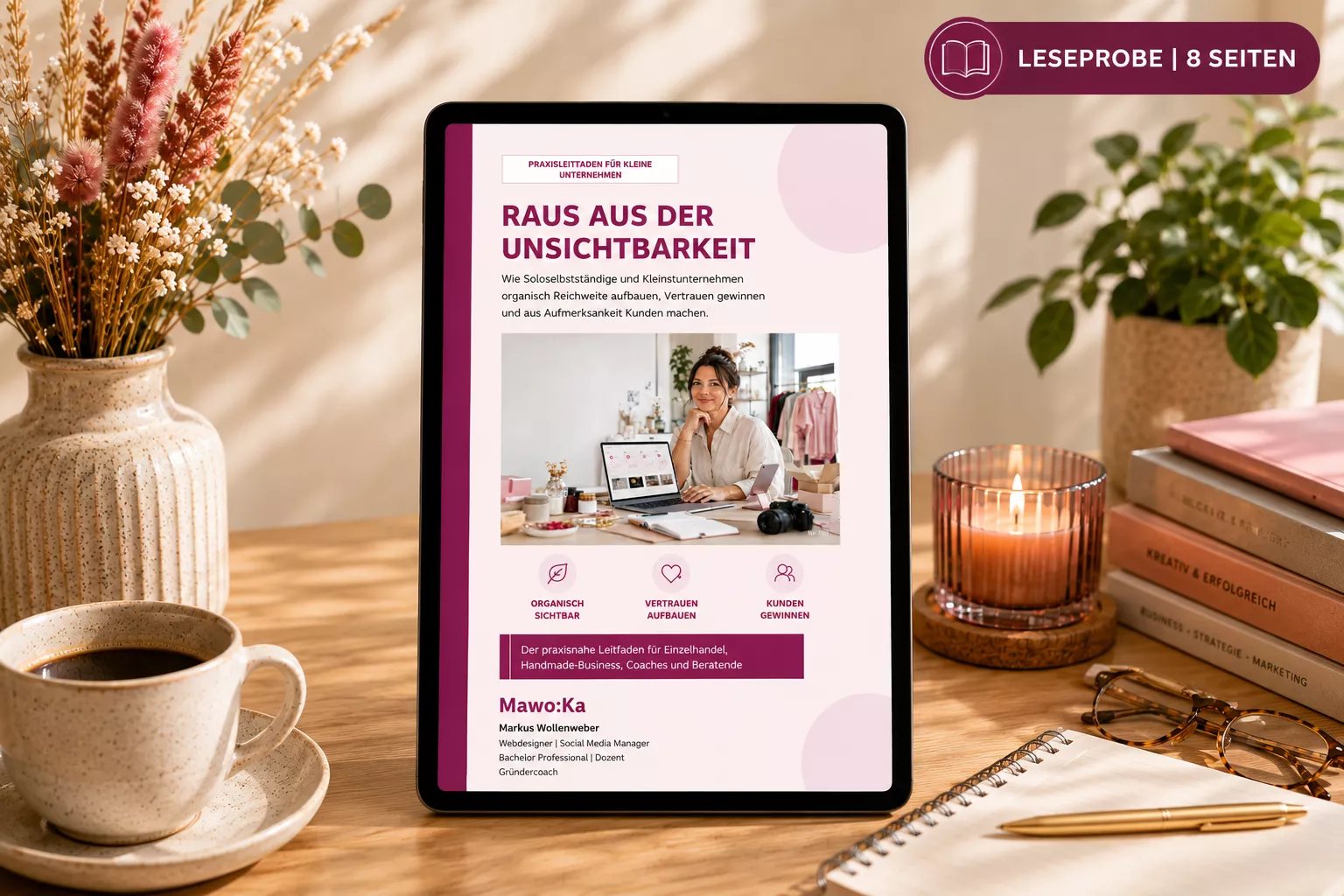 Leseprobe E-Book: Raus aus der Unsichtbarkeit